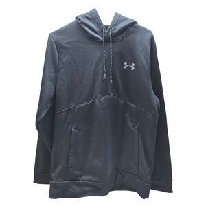 Under Armour Mens Storm Fleece Hoodie Black Medium Loose Fit